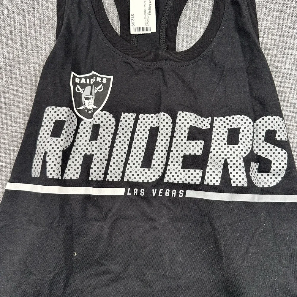 Nike Women's L Las Vegas Raiders Black Tank Top Cotton